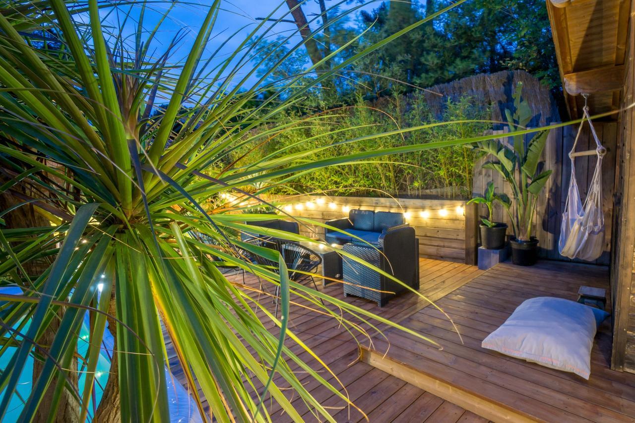 Wood'N Sea Surf Lodge - Auberge De Jeunesse Capbreton Exteriör bild