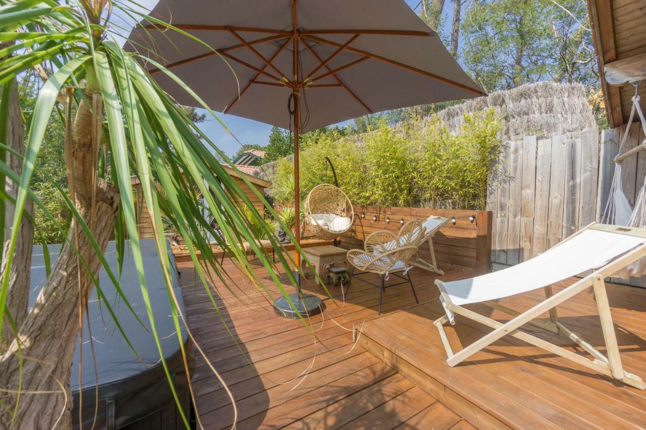 Wood'N Sea Surf Lodge - Auberge De Jeunesse Capbreton Exteriör bild