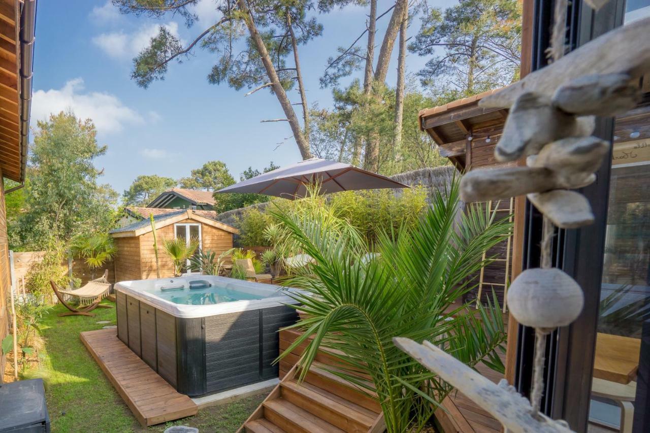 Wood'N Sea Surf Lodge - Auberge De Jeunesse Capbreton Exteriör bild